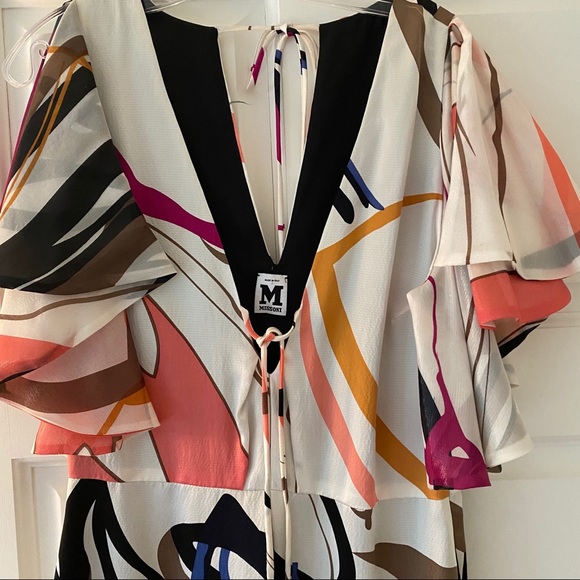 Missoni multicolor v neck dress - Picture 4 of 4